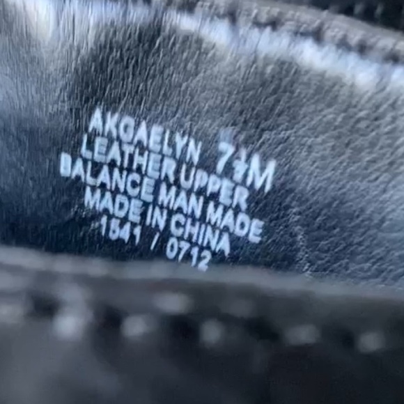 Anne Klein Black Leather Heeled Boots Knee High AKGAELYN 3” Heel Zipper Closure - Picture 8 of 9